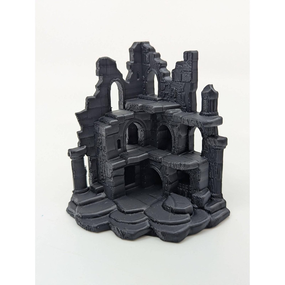 Ruined Castle Reptile Hide backsplash